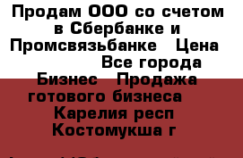 Продам ООО со счетом в Сбербанке и Промсвязьбанке › Цена ­ 250 000 - Все города Бизнес » Продажа готового бизнеса   . Карелия респ.,Костомукша г.
